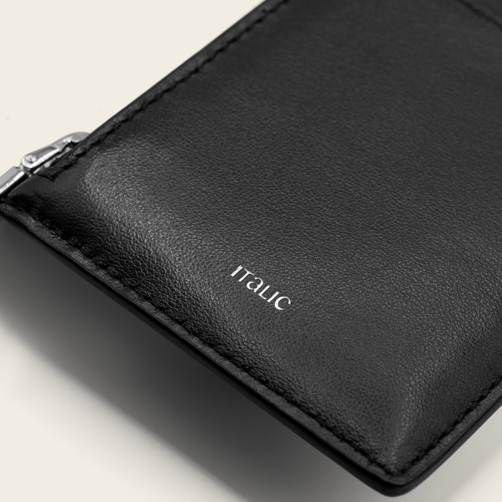 Unisex | Albee Leather Card Holder | Black