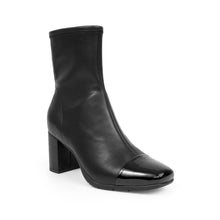 Miles | Black Faux Leather