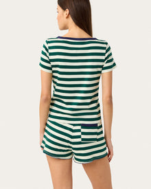 Womens | Baby Jean Tee | Jolly Stripe