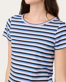 Womens | Baby Jean Tee | Winter Stripe