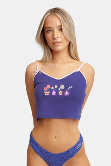 Women | Bambi Pointelle Tank Top | Violetta