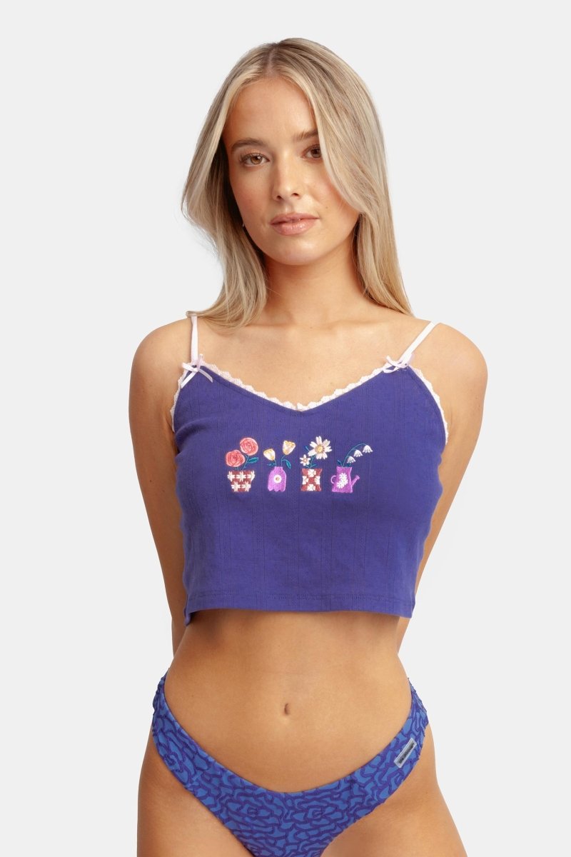 Women | Bambi Pointelle Tank Top | Violetta