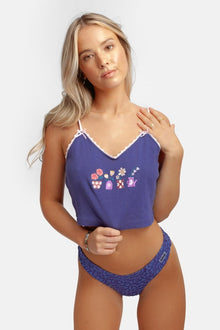 Women | Bambi Pointelle Tank Top | Violetta