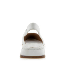 Nayana Dress Flat | Bright White Leather