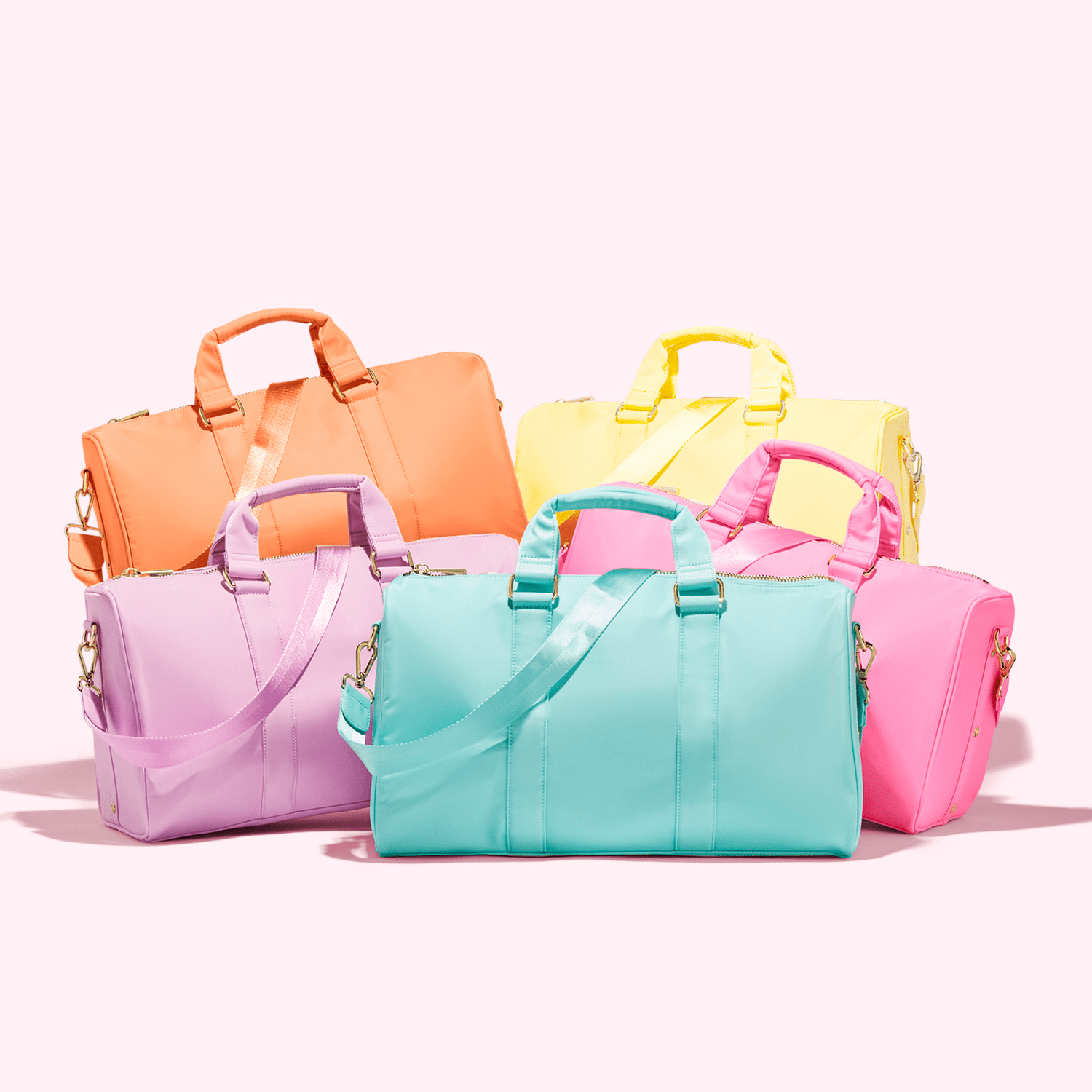 Mini Duffle Bag | Peach
