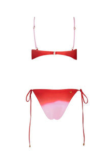 Itala Bikini Top | Persimmon
