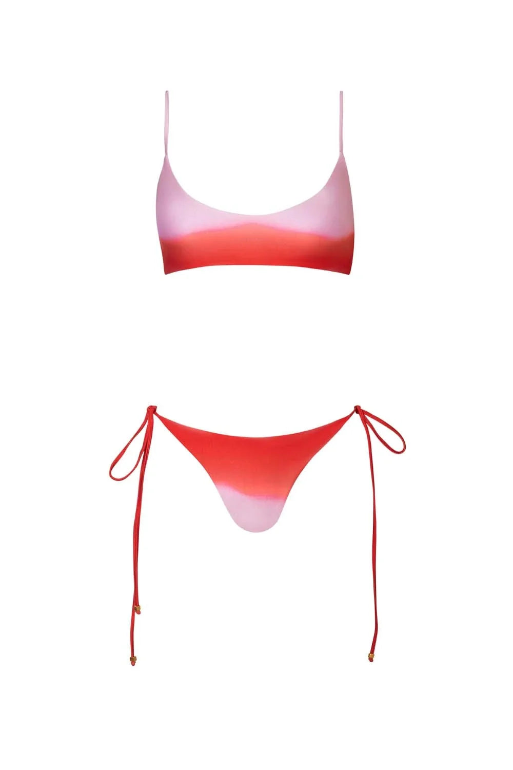 Itala Bikini Top | Persimmon