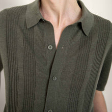 Mens | Pierre Featherlight Button Down | Vetiver