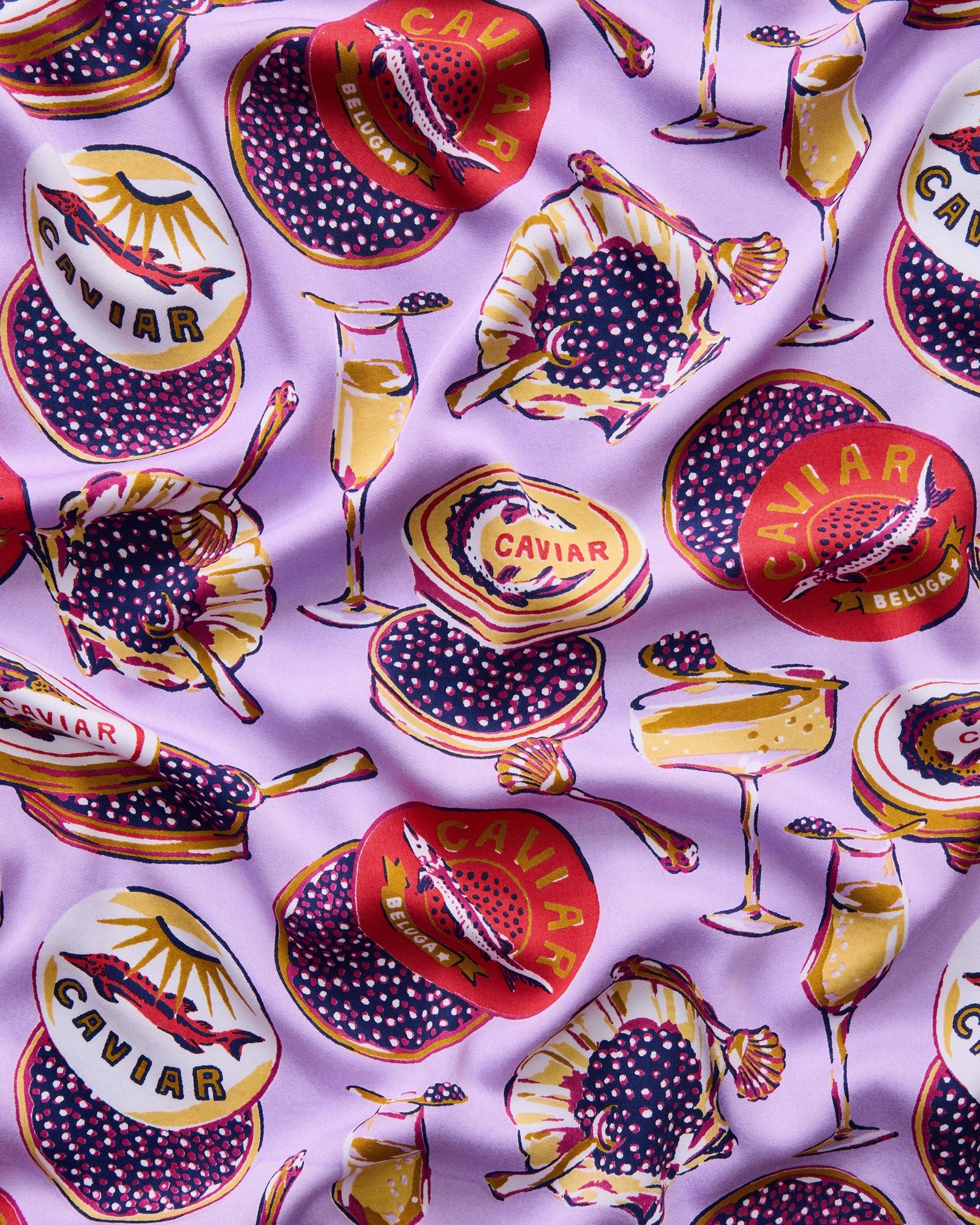 Champagne & Caviar - Tall Eco Satin Rittenhouse Set | Lavender