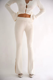 Harlow Bell Bottom Pants | Ivory