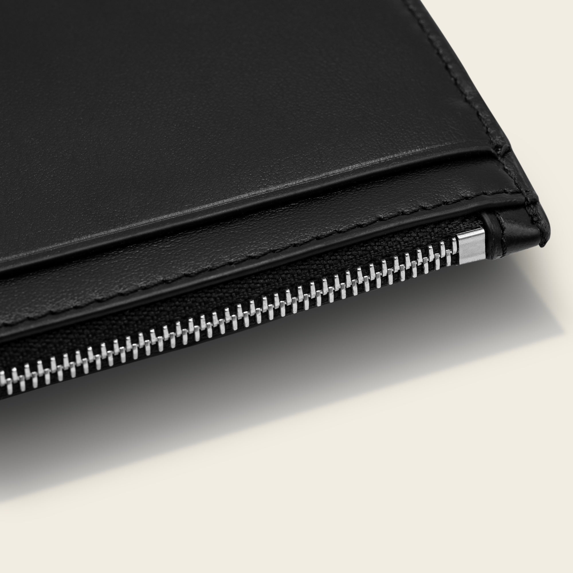 Unisex | Albee Leather Card Holder | Black