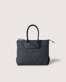 Bedford Merino Wool Satchel | Charcoal