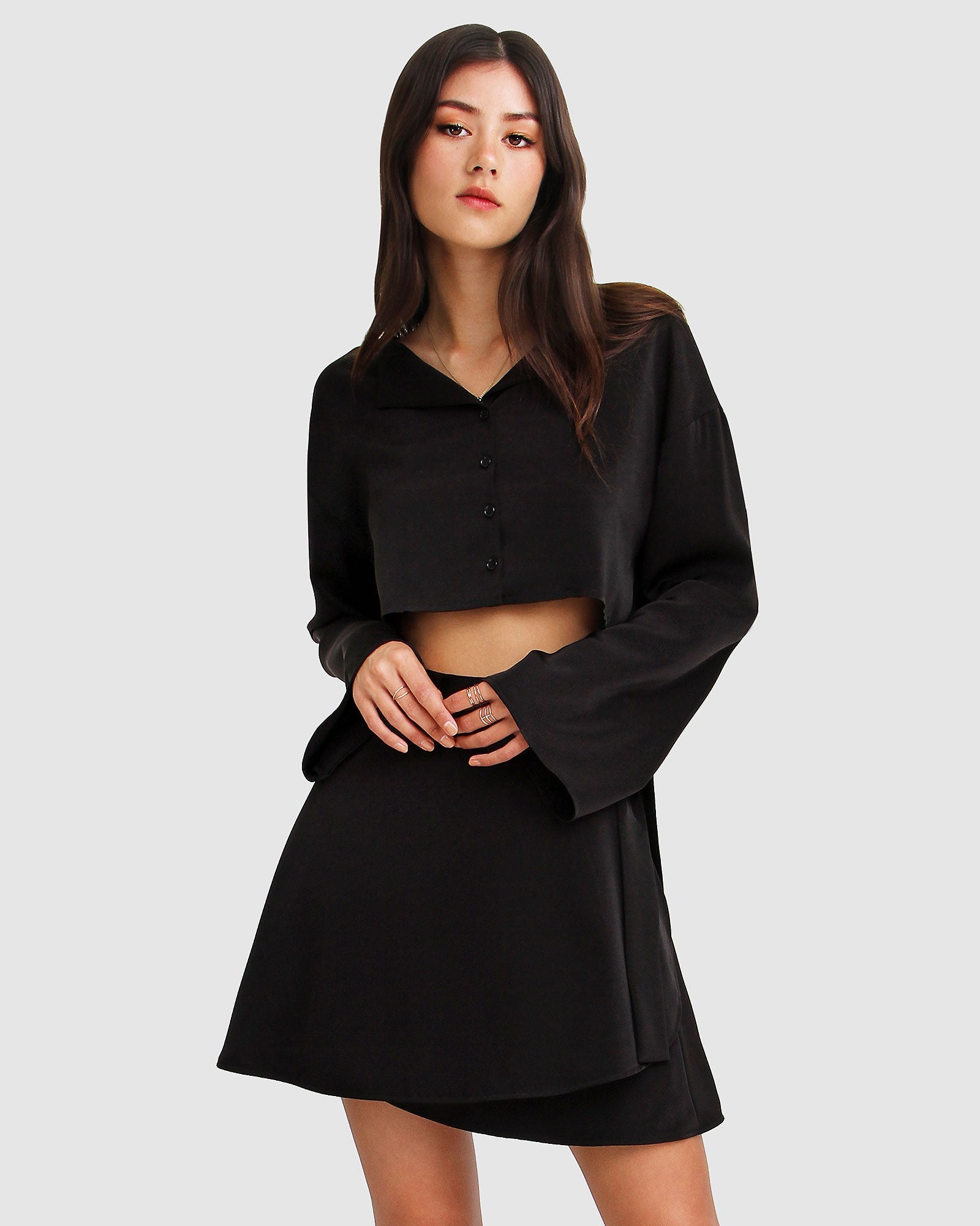 Women | Before You Go Top | Black