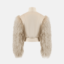 OW Collection BEX Fur Jacket Jacket 036 - Tan
