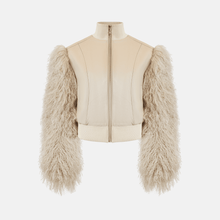 OW Collection BEX Fur Jacket Jacket 036 - Tan