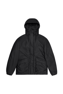 RAINS Lohja Insulated Cargo Jacket Black Jacket