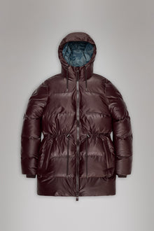 Rains Alta Long Puffer String W Jacket Depth Jacket