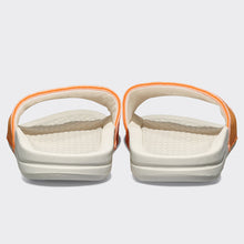 Women's | Big Logo TechLoom Slide | Ivory / Orange / Neon Peach
