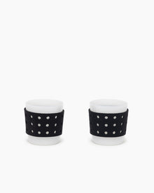 2 Pack | Glas Merino Wool Small Perforated Sleeve | Black