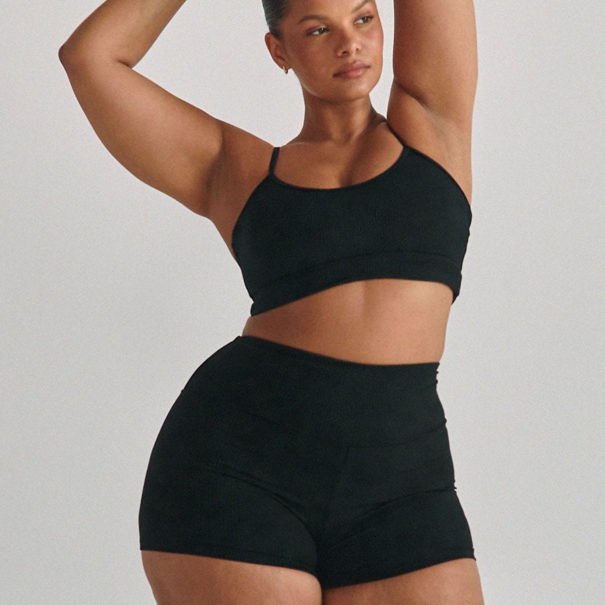Women | Micro Bike Short | Black Rib