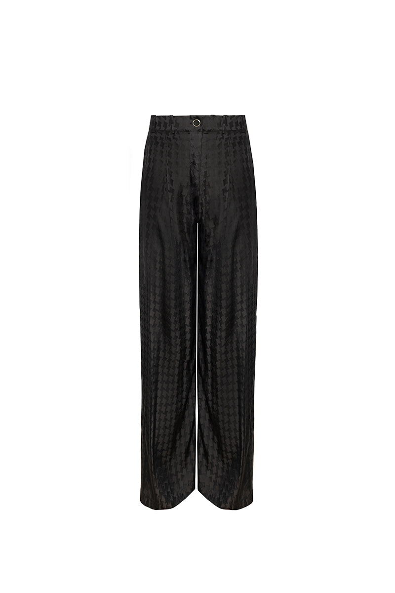 Womens | Marbella Silk Pants | Black