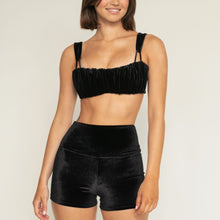 Micro Bike Short | Black Velvet