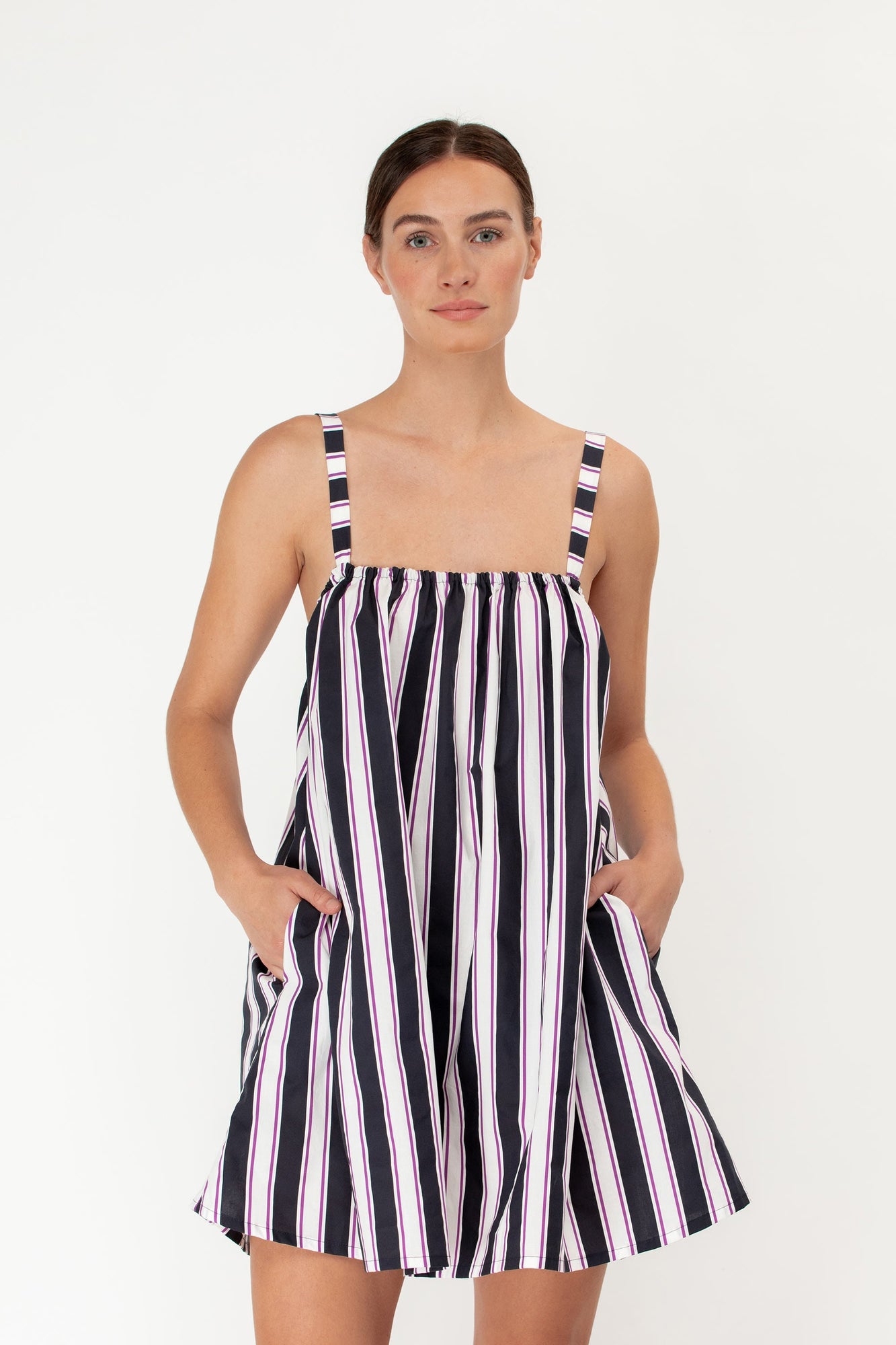 Brodie Dress | Cabana Stripe