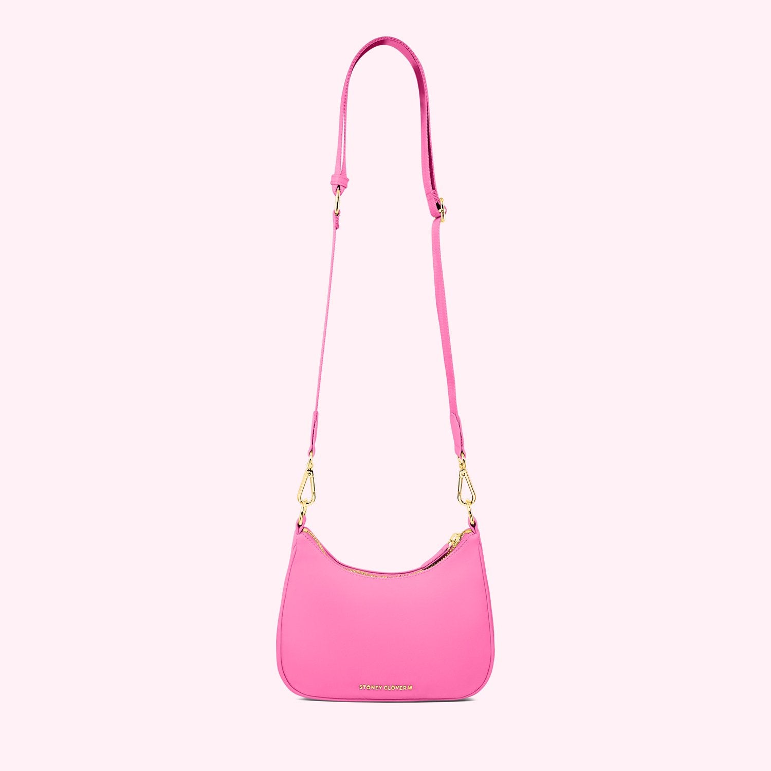 Curved Crossbody Bag | Bubblegum