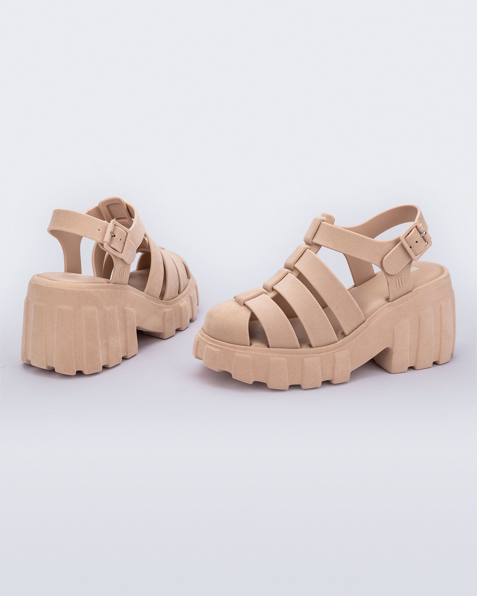 Megan Platform - Velvet | Pink