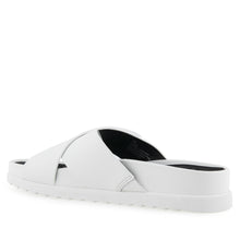 Lago Sandal Footbed | Bright White Leather