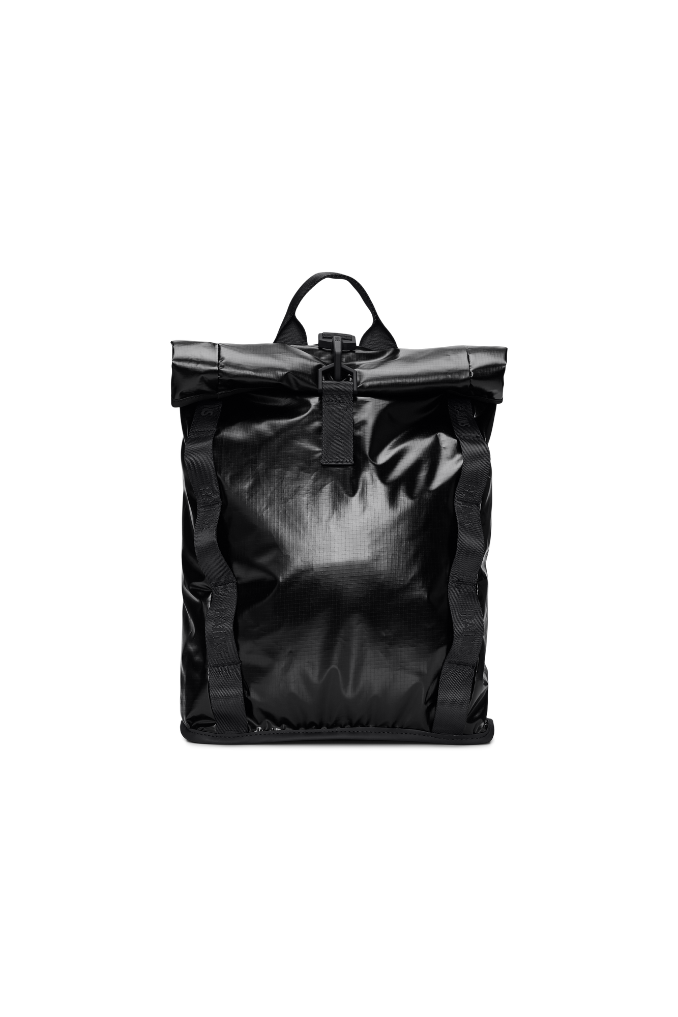 RAINS Sibu Rolltop Rucksack Mini Black 10L H39 x D10 x W27 cm Backpack