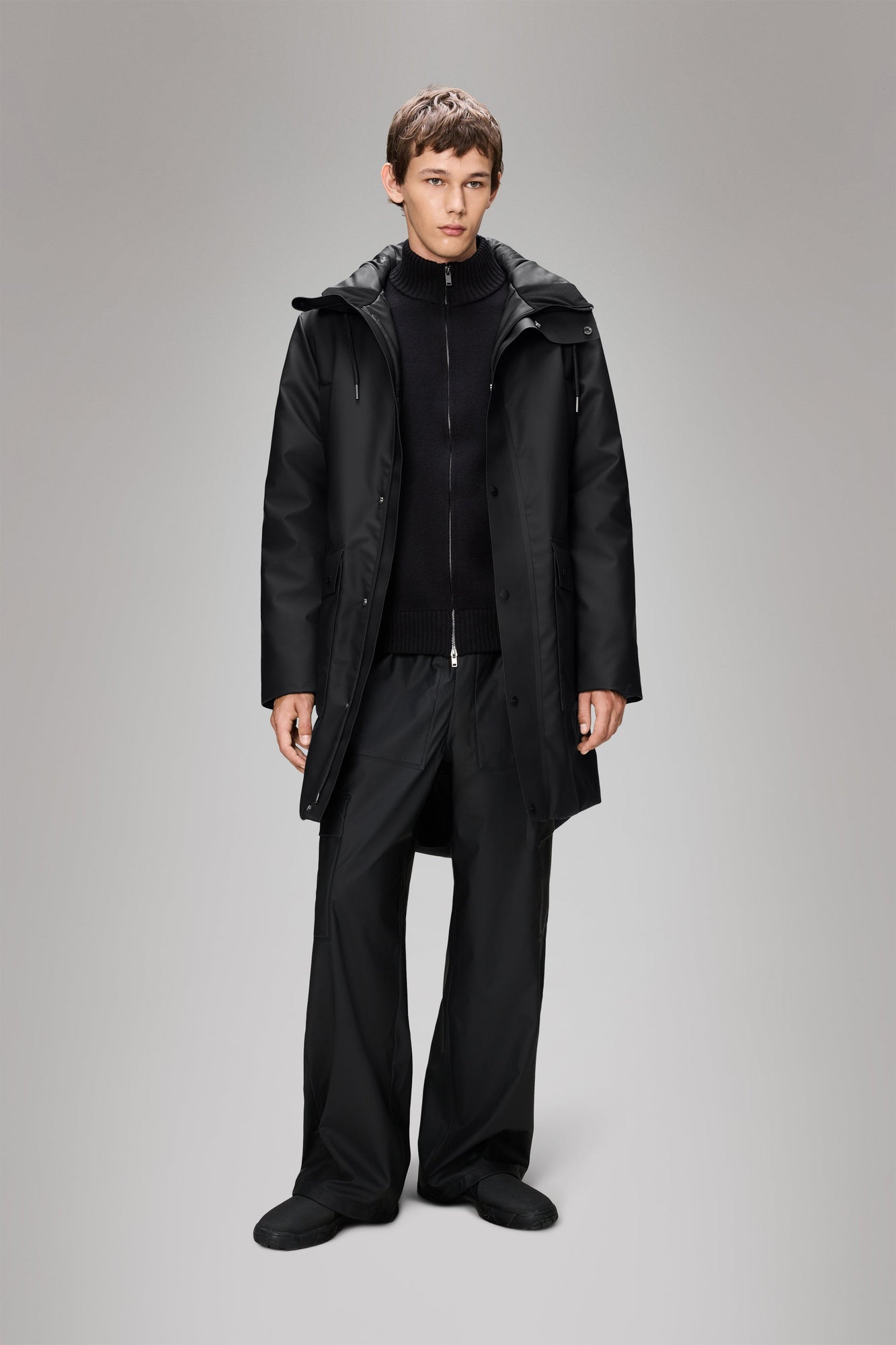 Unisex | Nome Long Parka | Black