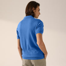 Mens | Featherweight Pima Cotton Polo | Blue
