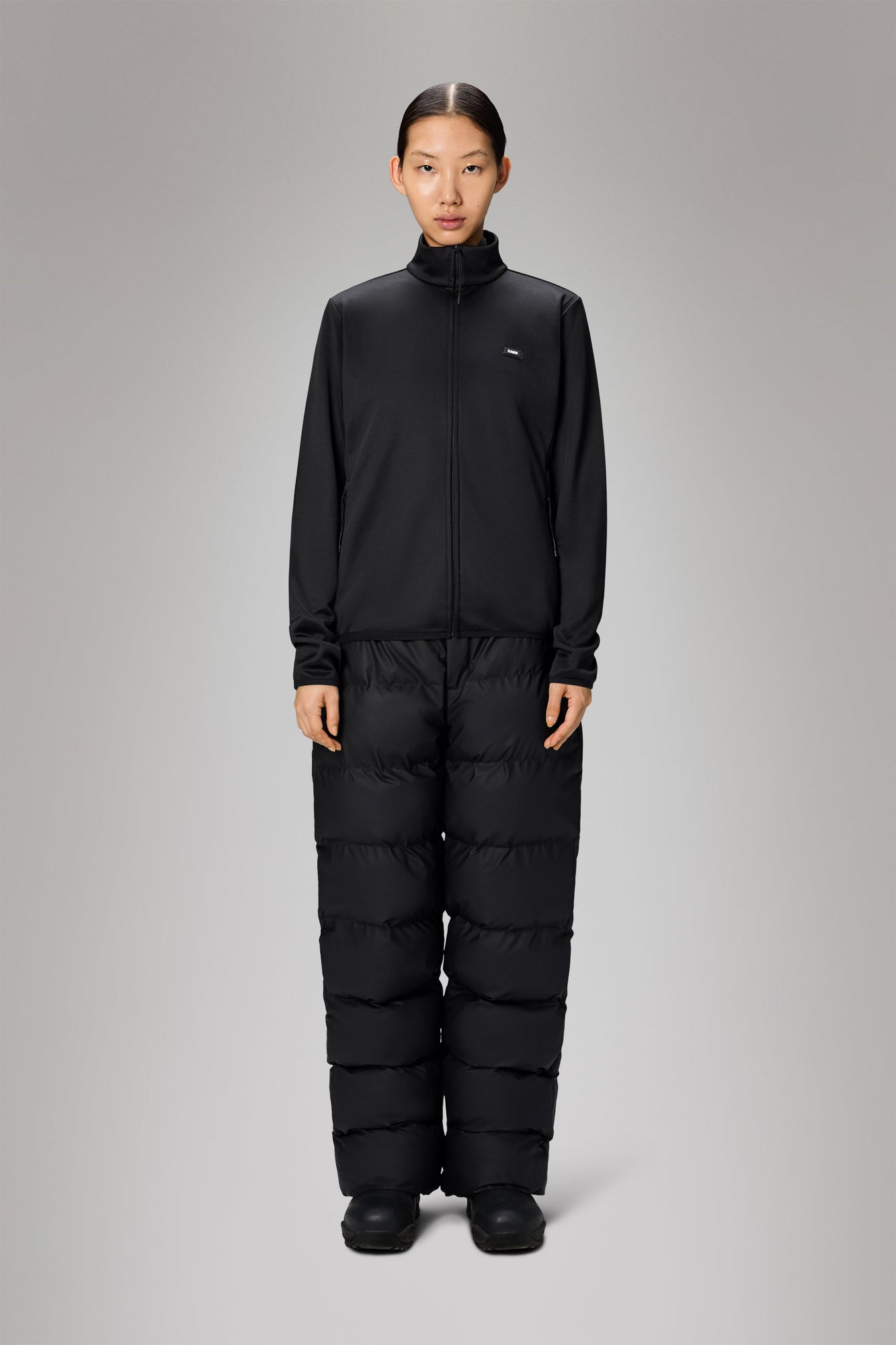 RAINS Sintra Fleece Jacket Black Jacket