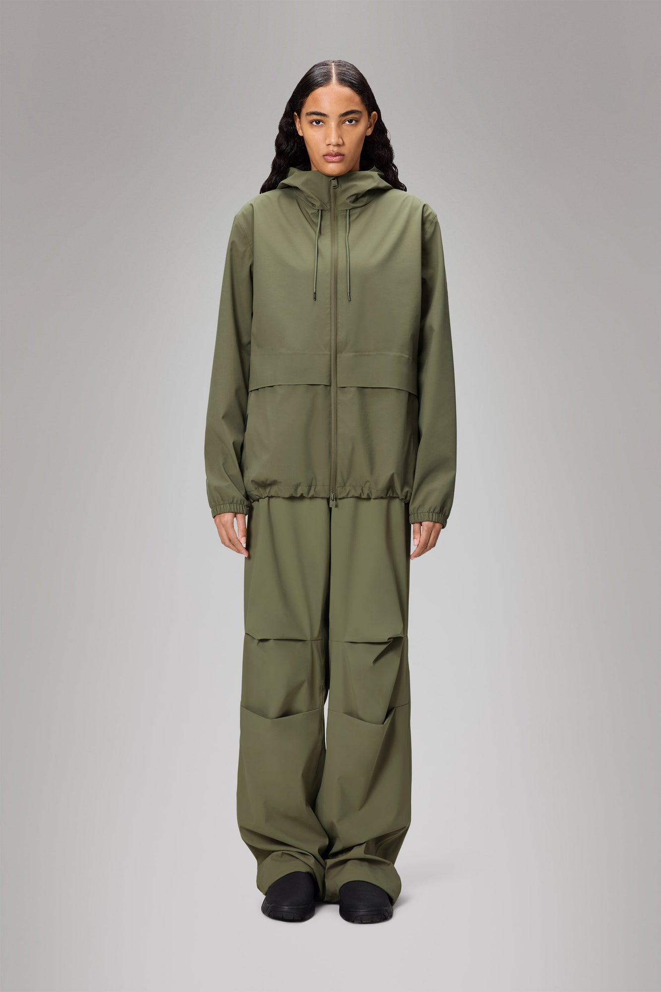 RAINS Suva Hardshell Pocket Jacket Marsh Jacket