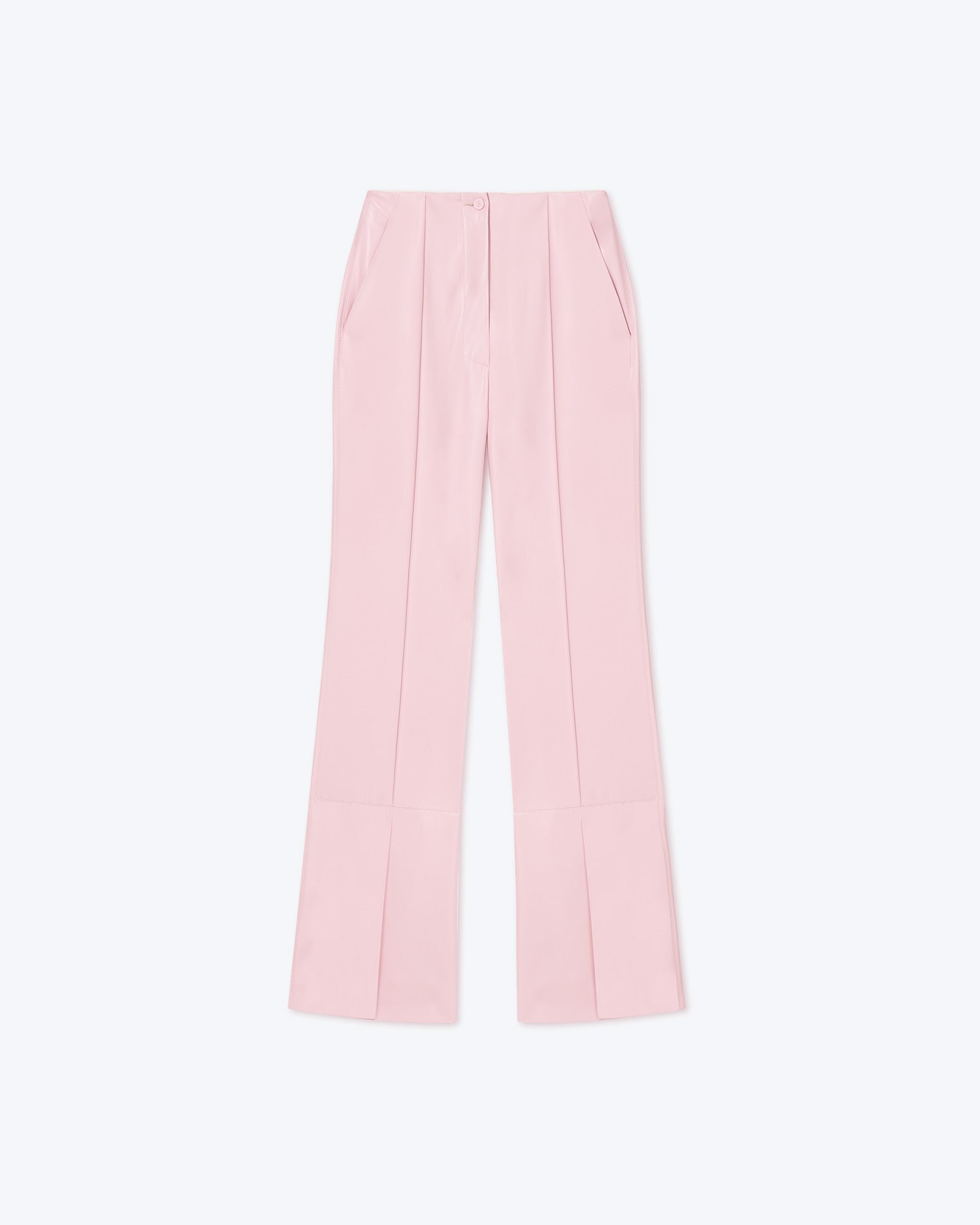 Evi Okobor Alt-Leather Pants | Pink