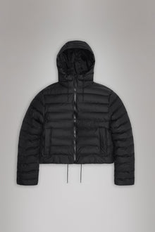 RAINS Lohja Short Puffer Jacket Black Jacket