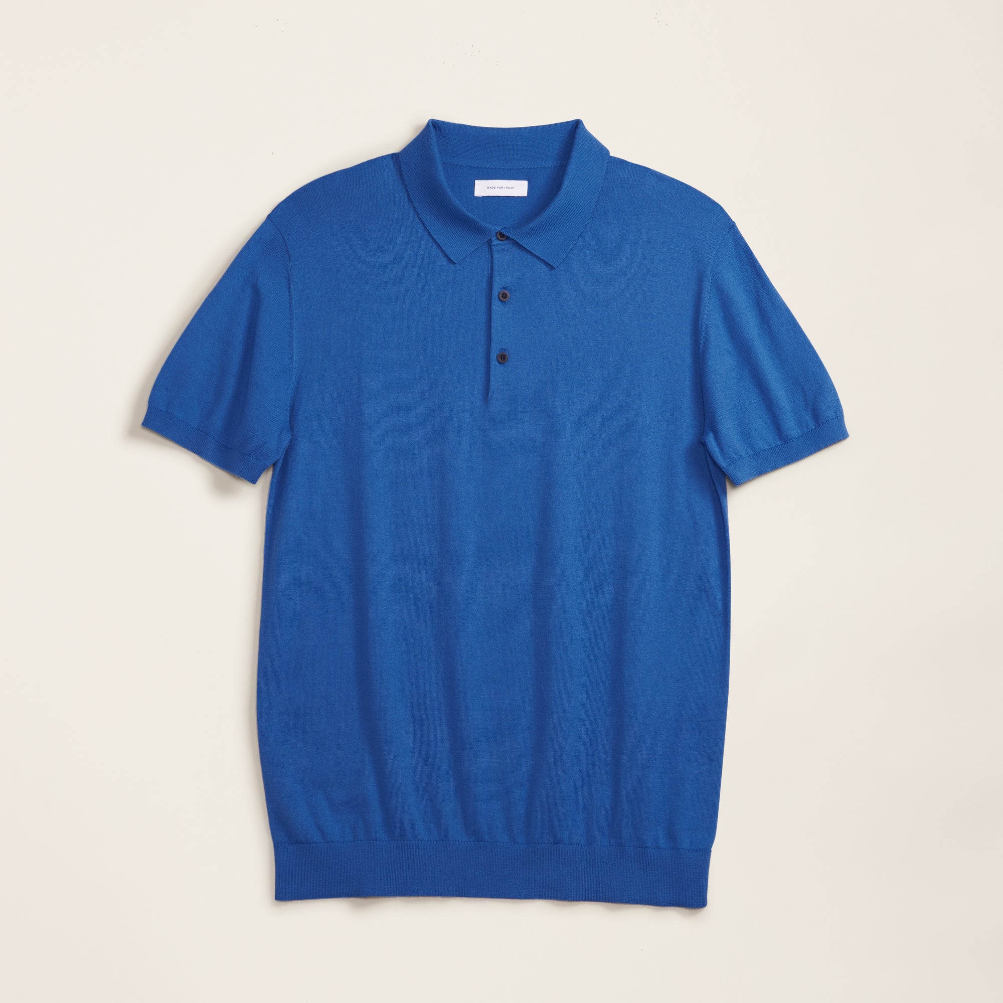 Mens | Featherweight Pima Cotton Polo | Blue