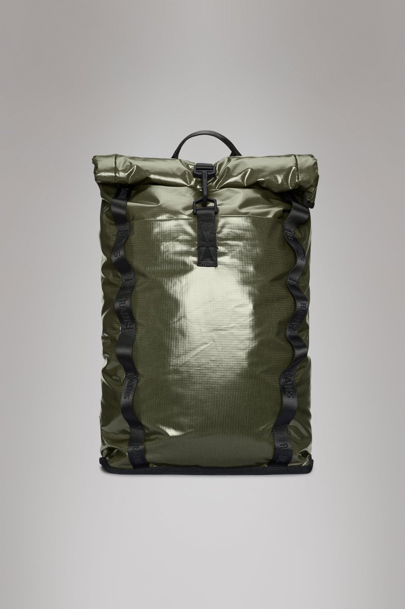 RAINS Sibu Rolltop Rucksack Marsh Backpack