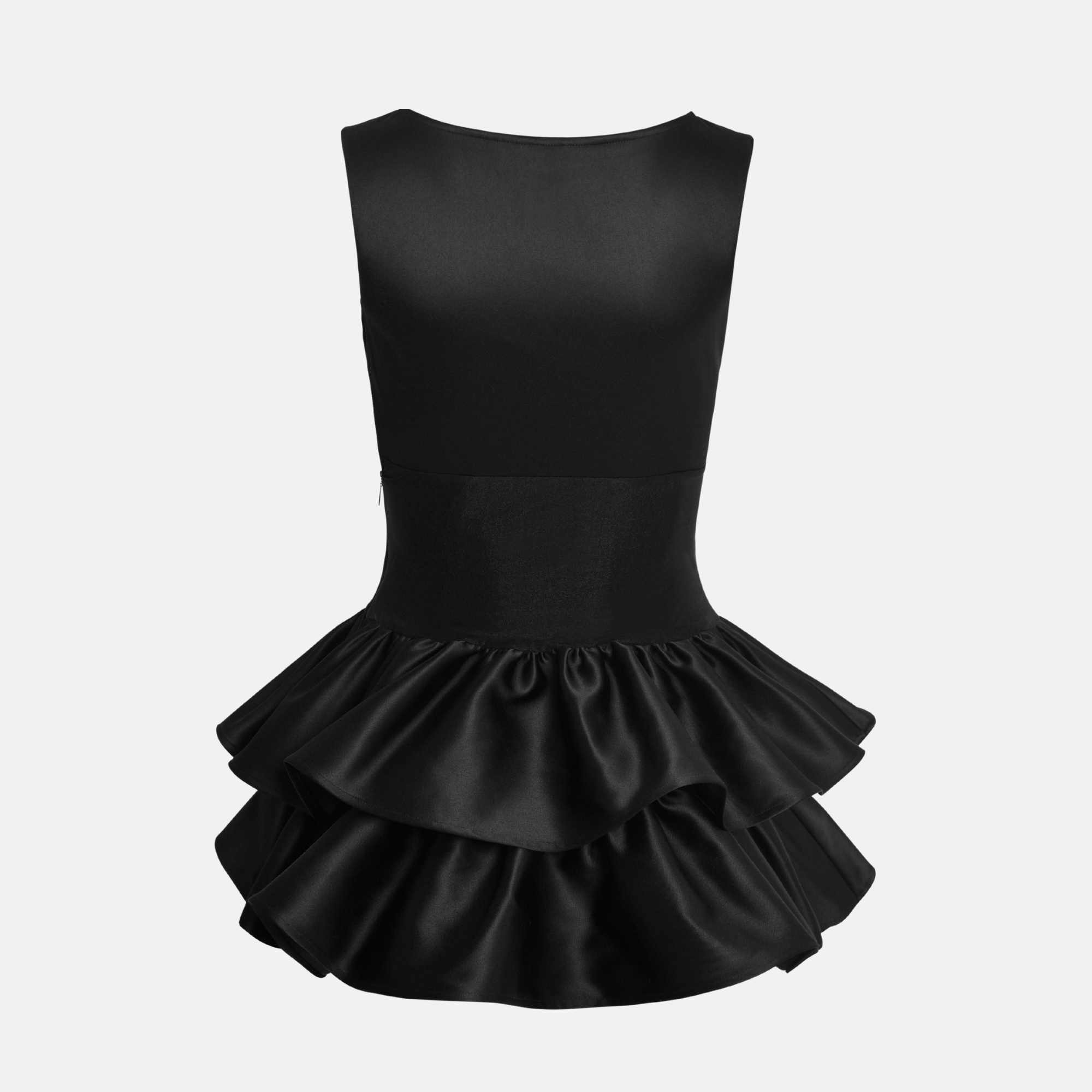 OW Collection CARISSA Mini Dress Dress 121 - Black