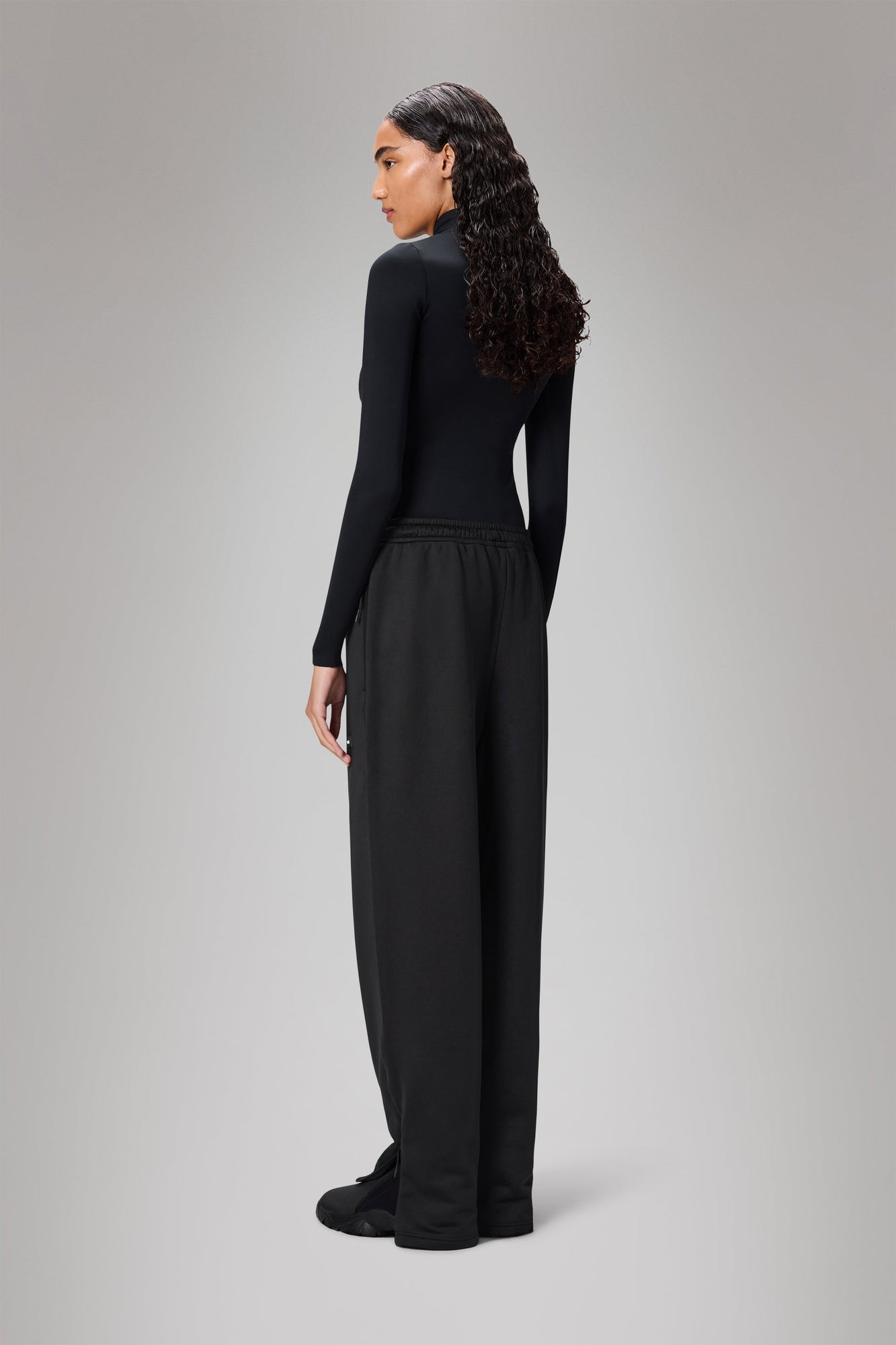 RAINS Sintra Fleece Pants Regular Black Pants