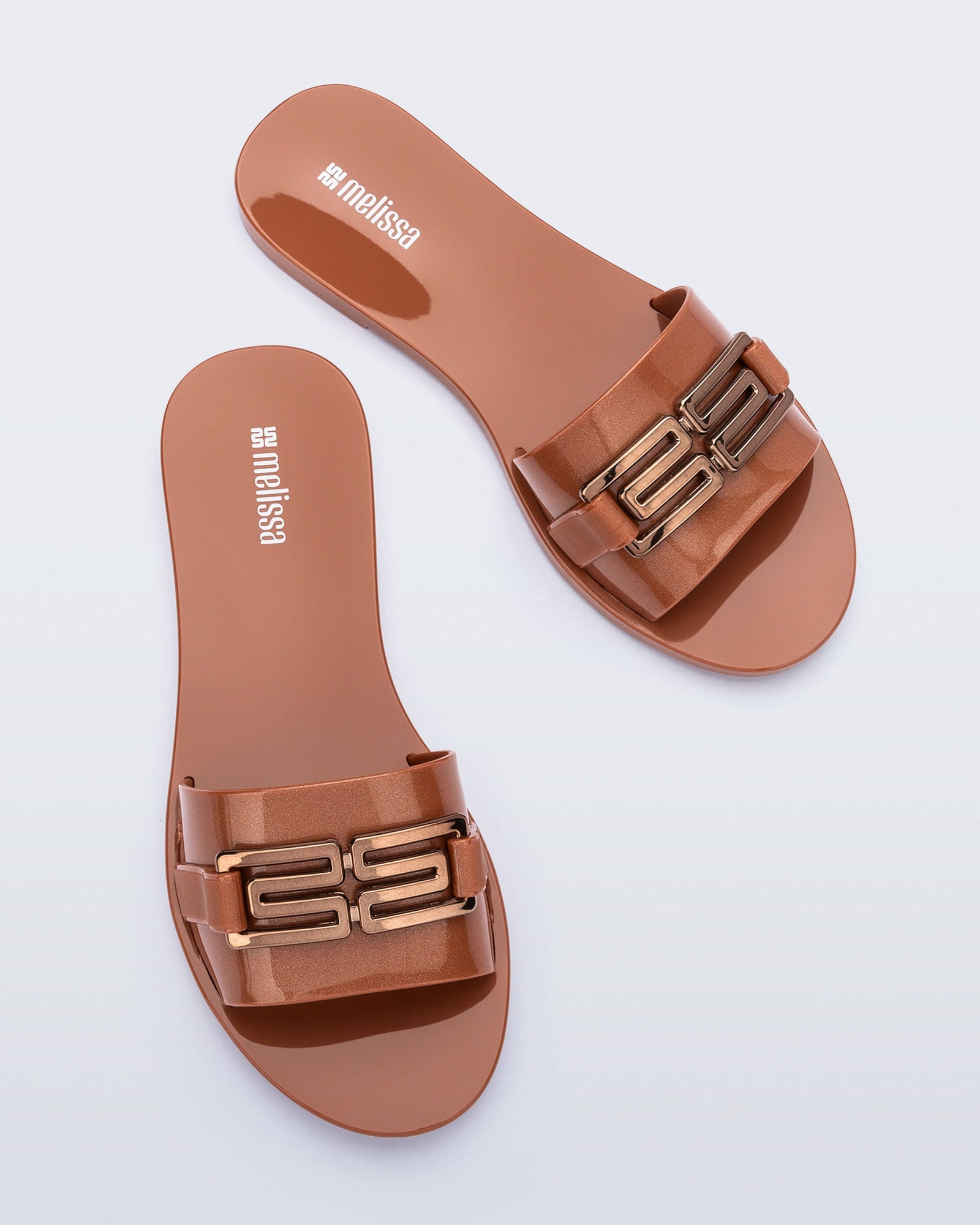 Babe M Chic Slide | Brown