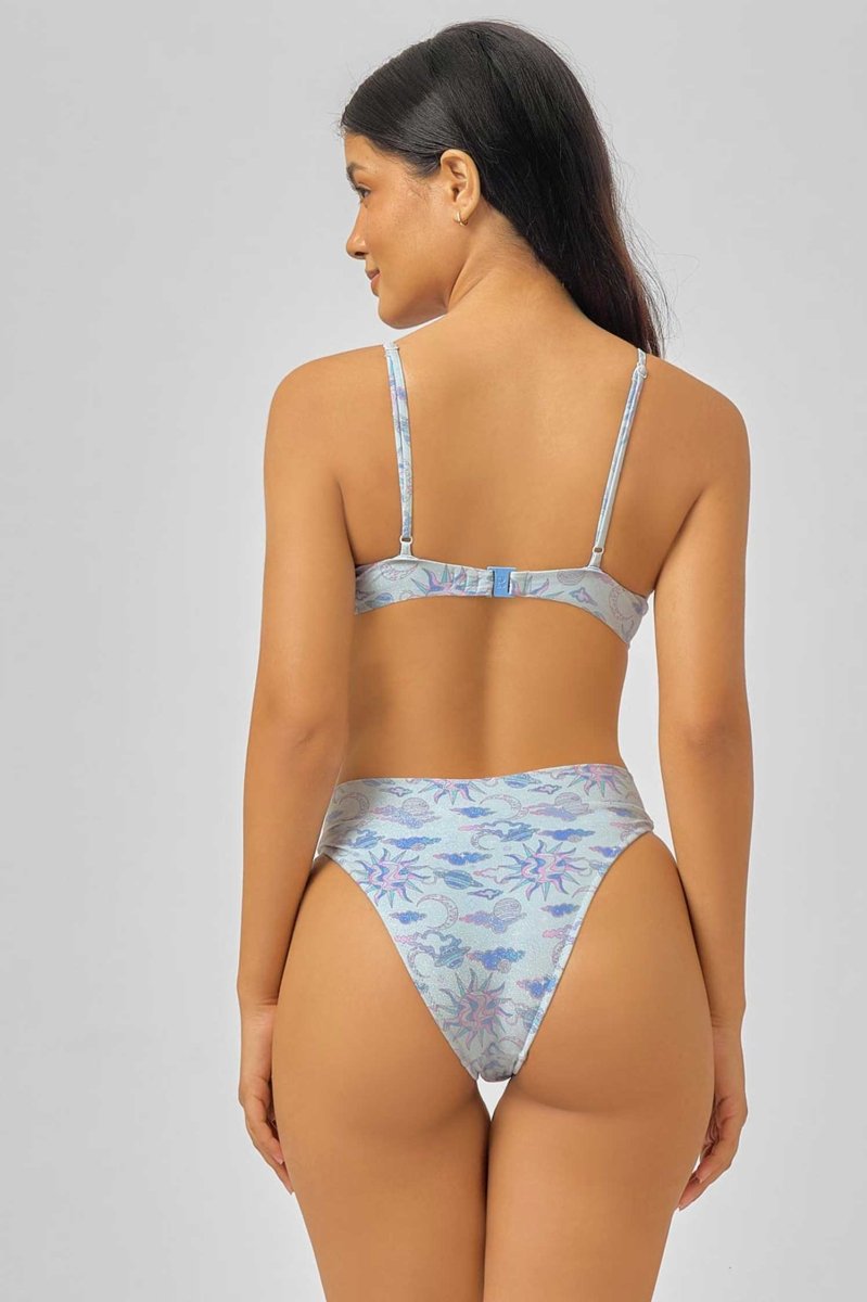 Women | Juliet High Waisted Medium Bottoms | Celestial Shimmer