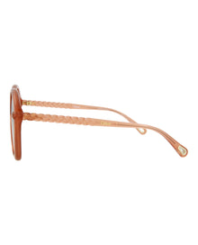 Chloe Square Bio Injection Sunglasses | Pink