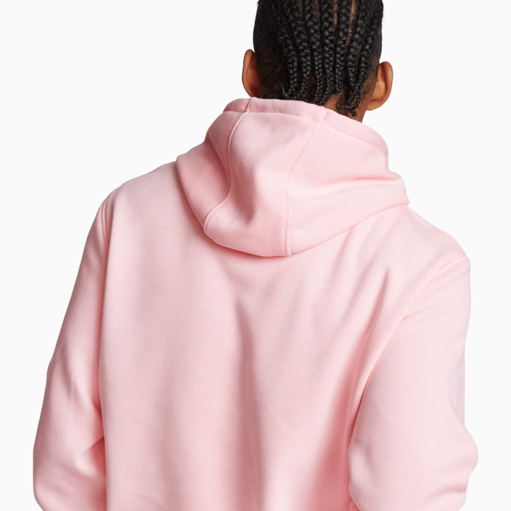 Chilluxe Brushed Fleece Hoodie | Flamingo