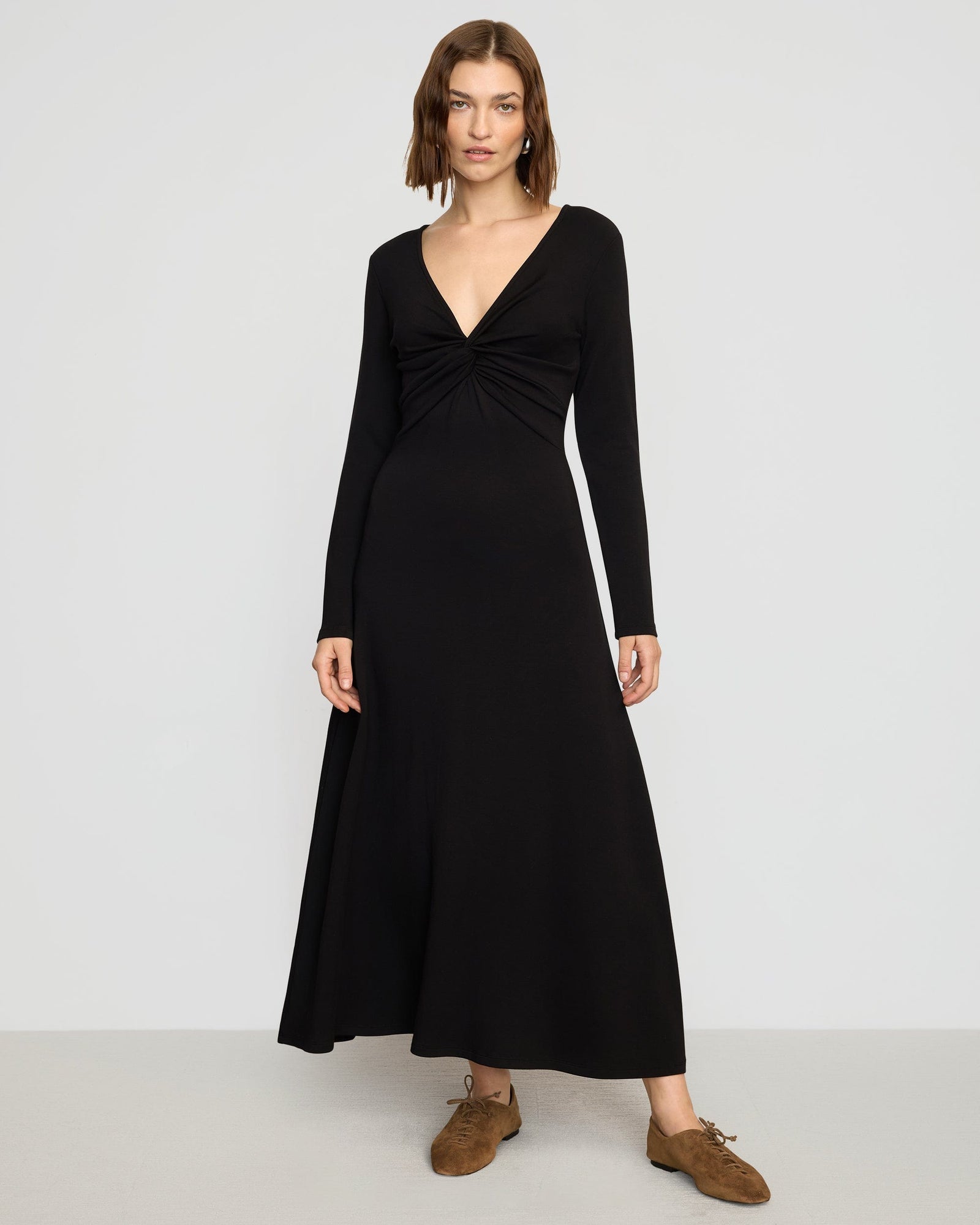 Helena | Chloe A-Line Jersey Dress in Size Small