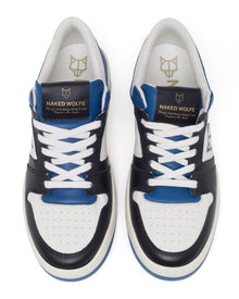 Mens | CM-01 Combo Leather Sneaker | Blue