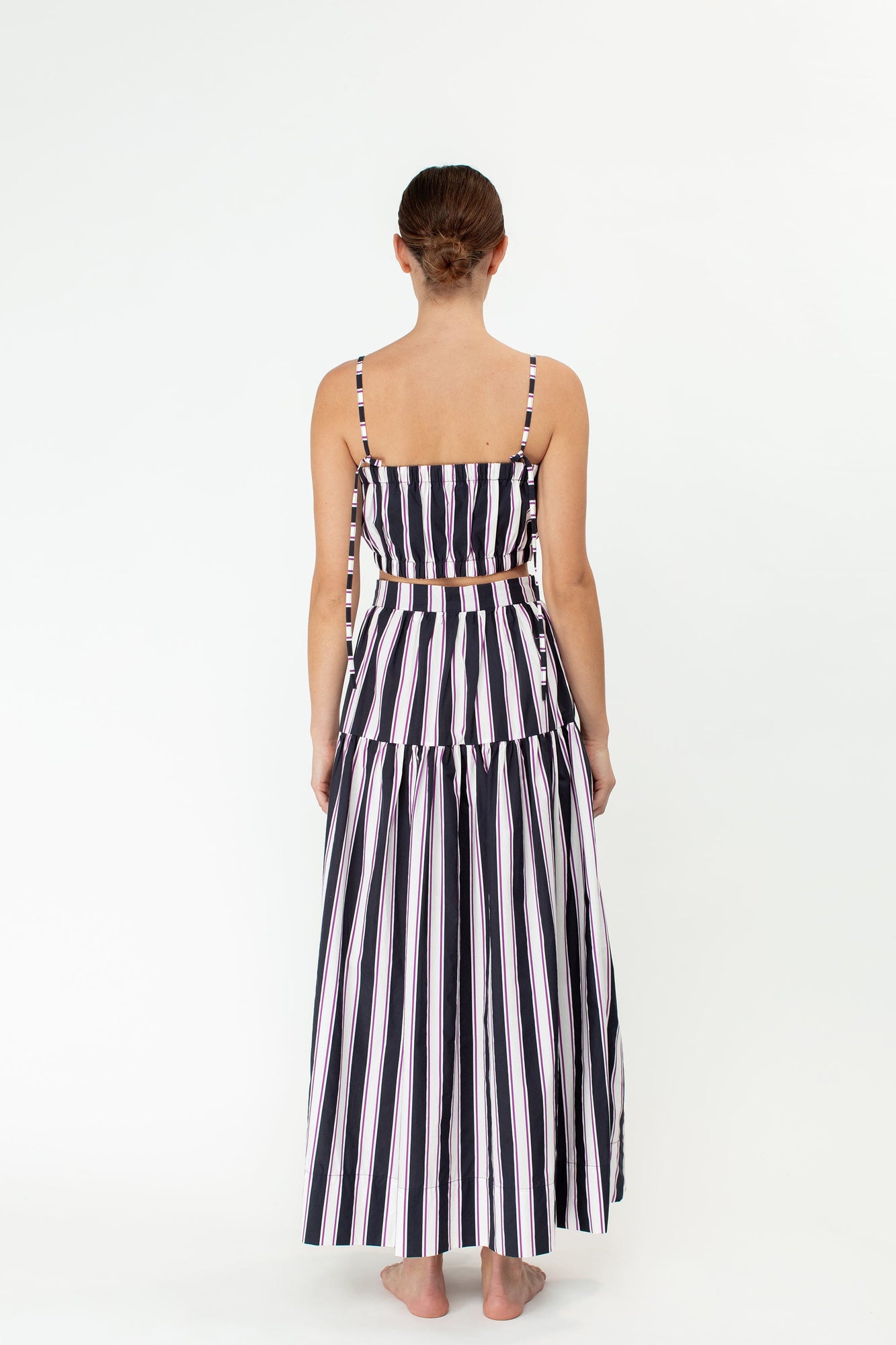 Alora Skirt | Cabana Stripe