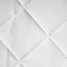 Bamboo Crib Mattress Protector | White