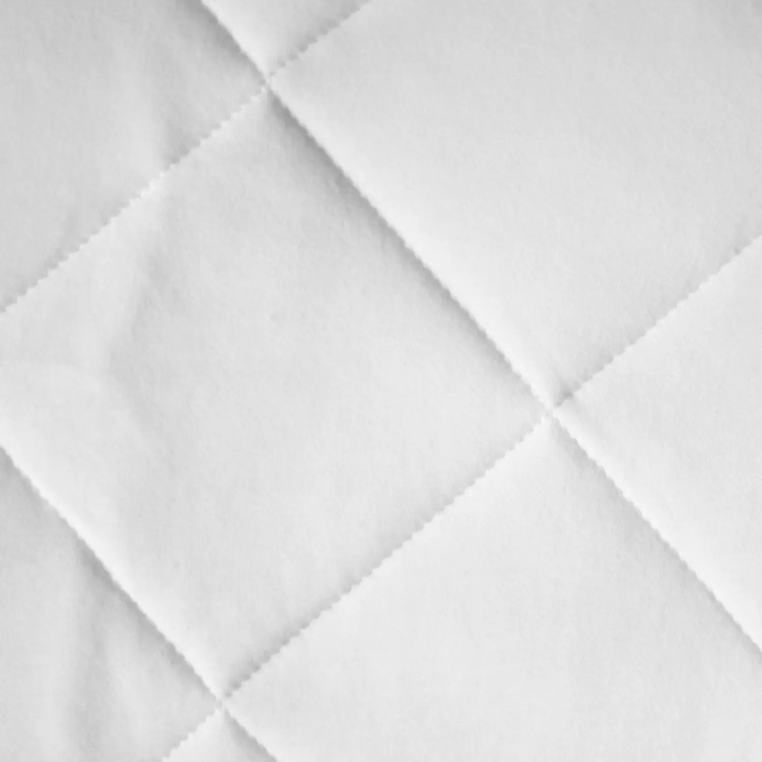 Bamboo Crib Mattress Protector | White